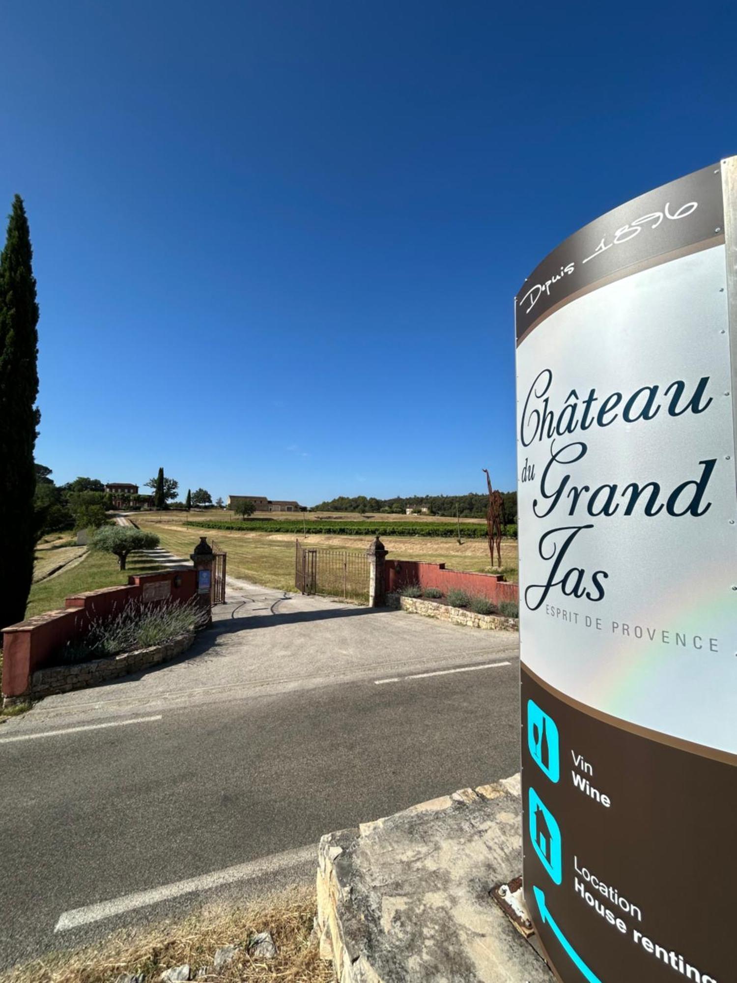 Chateau Du Grand Jas Entrecasteaux Exteriér fotografie